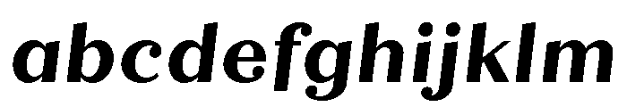Quiche Text Bold Italic FONT