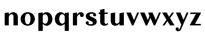 Quiche Text Bold Font LOWERCASE