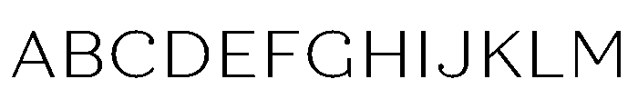 Quiche Text Light Font UPPERCASE