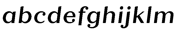 Quiche Text Medium Italic FONT