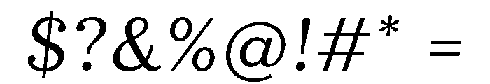 Quiche Text Regular Italic Font OTHER CHARS