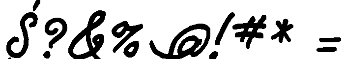 Quimby Gubernatorial Regular Font OTHER CHARS