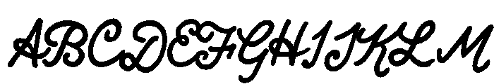 Quimby Gubernatorial Regular Font UPPERCASE
