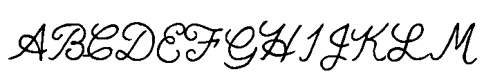 Quimby Mayoral Regular Font UPPERCASE