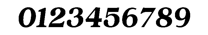 Quincy Black Italic Font OTHER CHARS