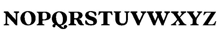 Quincy Black Font UPPERCASE