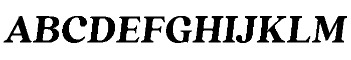 Quincy Extra Bold Italic Font UPPERCASE
