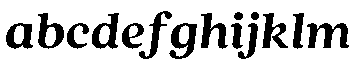 Quincy Extra Bold Italic FONT