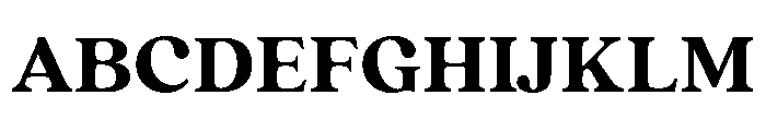 Quincy Extra Bold Font UPPERCASE
