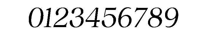 Quincy Light Italic Font OTHER CHARS