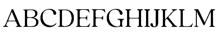 Quincy Light Font UPPERCASE