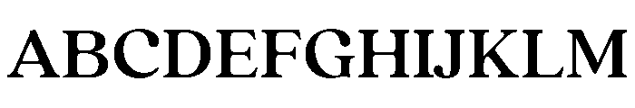 Quincy Medium Font UPPERCASE