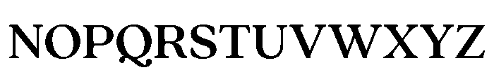 Quincy Medium Font UPPERCASE