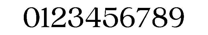 Quincy Regular Font OTHER CHARS