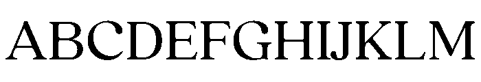 Quincy Regular Font UPPERCASE