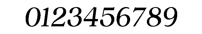 Quincy Text Italic Font OTHER CHARS