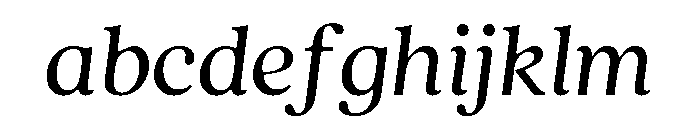 Quincy Text Italic FONT