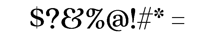 Quincy Text Font OTHER CHARS