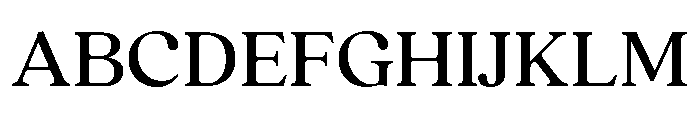 Quincy Text Font UPPERCASE