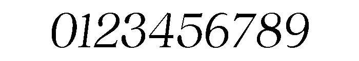 Quincy Thin Italic Font OTHER CHARS