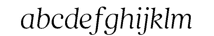 Quincy Thin Italic FONT