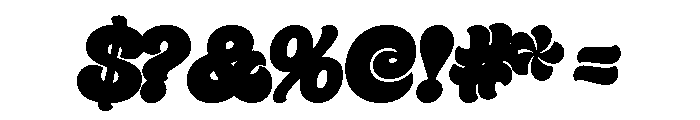 Quinella Regular Font OTHER CHARS