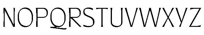 Quiverleaf Arabic Demi Bold Font UPPERCASE