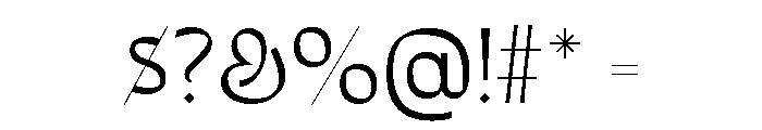 Quiverleaf Arabic Extra Bold Font OTHER CHARS