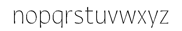 Quiverleaf Arabic Light Font LOWERCASE