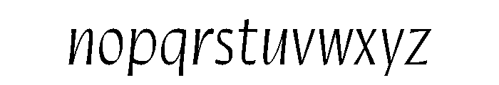 Quiverleaf Bold Italic Font LOWERCASE