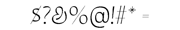 Quiverleaf Demi Bold Italic Font OTHER CHARS
