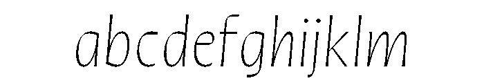 Quiverleaf Light Italic FONT