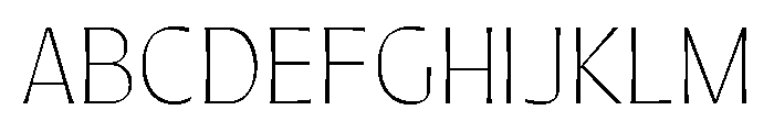 Quiverleaf Light Font UPPERCASE