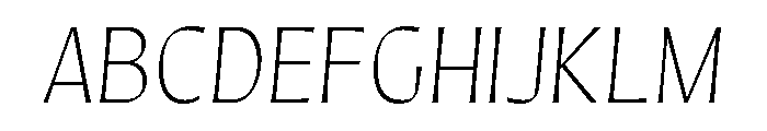 Quiverleaf Regular Italic Font UPPERCASE