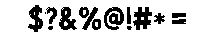 QWINJ Font OTHER CHARS