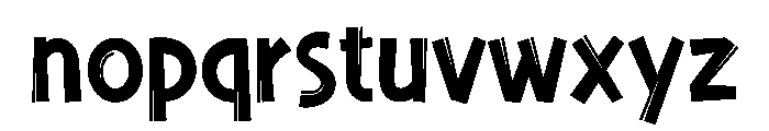 QWINJ Font LOWERCASE