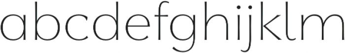 Qwincey FY Thin otf (100) Font LOWERCASE