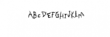 Qwacko Font; Hand-drawn Graffiti Type Font LOWERCASE