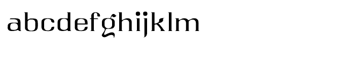 Qwatick Regular Font LOWERCASE