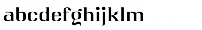 Qwatick Medium Font LOWERCASE