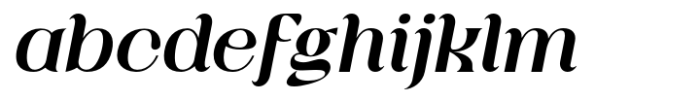 Qyore Serif Essentia Italic FONT