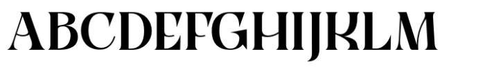 Qyore Serif Essentia Font UPPERCASE