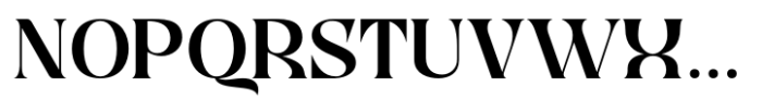Qyore Serif Essentia Font UPPERCASE