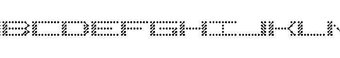 QZ Teletype II Font UPPERCASE