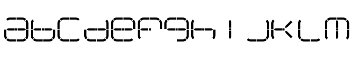 R-2014 Font LOWERCASE