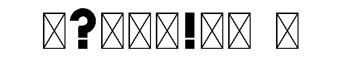 R-Spectr Font OTHER CHARS