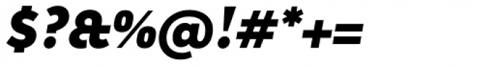 R-Flex Black Italic Font OTHER CHARS