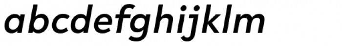 R-Flex Medium Italic Font LOWERCASE