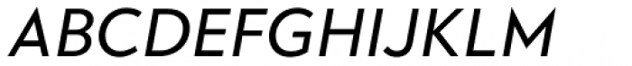 R-Flex Regular Italic Font UPPERCASE