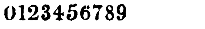 R H Horne Orion Regular Font OTHER CHARS